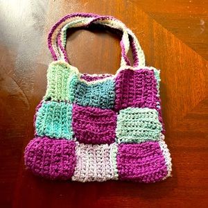 Crochet small bag